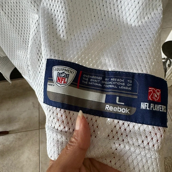 Reebok NFL On Field Jersey Dallas Cowboys Jason Witten #82 White Size L - Picture 6 of 15